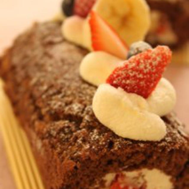 型から手作り３！米粉のロールケーキ～ 試作編