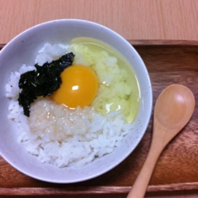 今さら、、塩麹たまごかけごはん