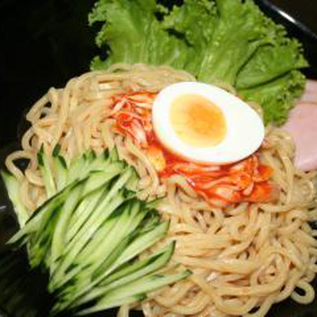 8月9日の ひるごはん　　激辛ラー油麺