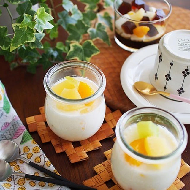 混ぜるだけ！ヘルシーな寒天を使ってダイエットスイーツとポチレポ！
