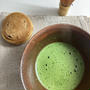 朝一人のごはんはお茶と御座候（大判焼き）