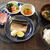 焼いただけ・・・手抜き感が否めない・・・ミックス茸のと水菜のお味噌汁♪・・♪