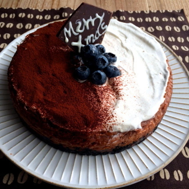 簡単 クリスマスに 濃厚チョコレートオレオチーズケーキ By 山本ゆりさん レシピブログ 料理ブログのレシピ満載