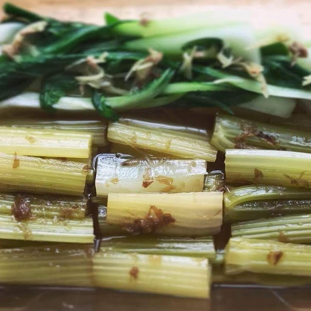 セロリの田舎風煮付け