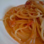 『うにのトマトクリームパスタ』