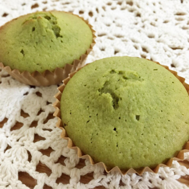 抹茶のマドレーヌ❤︎