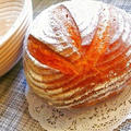 20ｃｍの丸いバヌトンで作るパン　ド　カンパーニュ