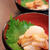醤油麹貝柱となめたけの柚子胡椒風味。