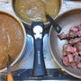 朝から大量にカレーとビーフシチュー作りました＼(^o^)／鶏むね肉を制覇する日！
