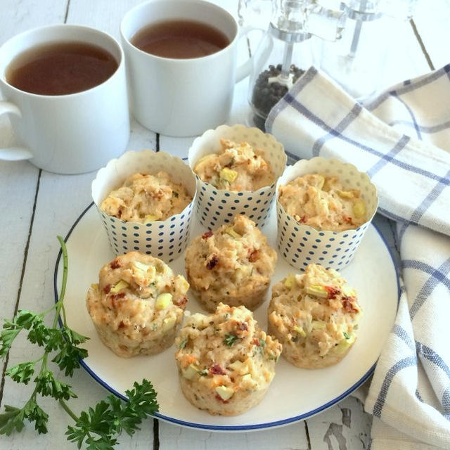 Vegetable Savory Muffins夏野菜マフィン