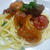 牛すね肉のトマトソースＤＥパスタ