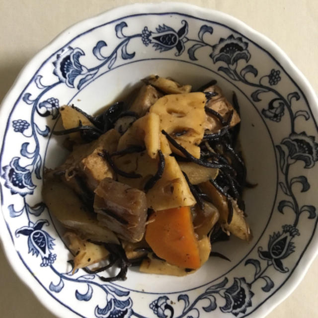 来週は涼しくなってきたので煮物を作る
