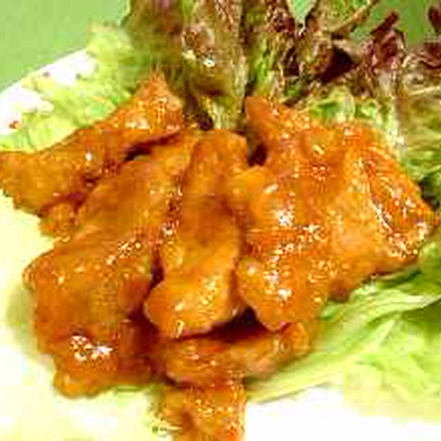 中国のあったか家庭料理！やさしい味の糖醋里脊（タンツーリージー）☆