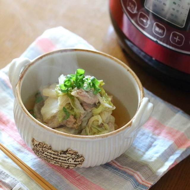 豚肉と白菜のくたくた煮　～と、昨日感じた事をめずらしく文字に･･･