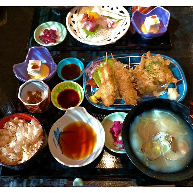 創業明治30年「宝家（たからや）」名物あさり御前☆木更津の味処でランチ