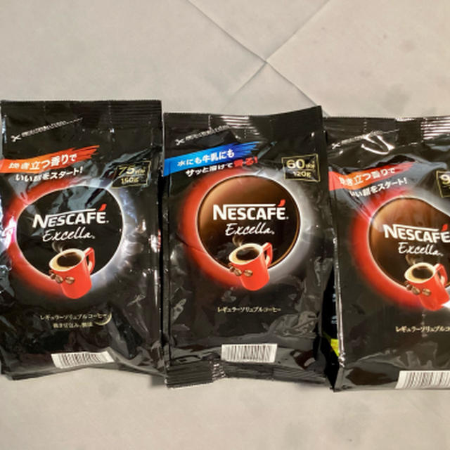 ネスカフェの袋入りの量はナゾ！