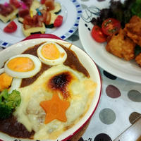 明治　濃香３wayチーズで焼きカレー♪