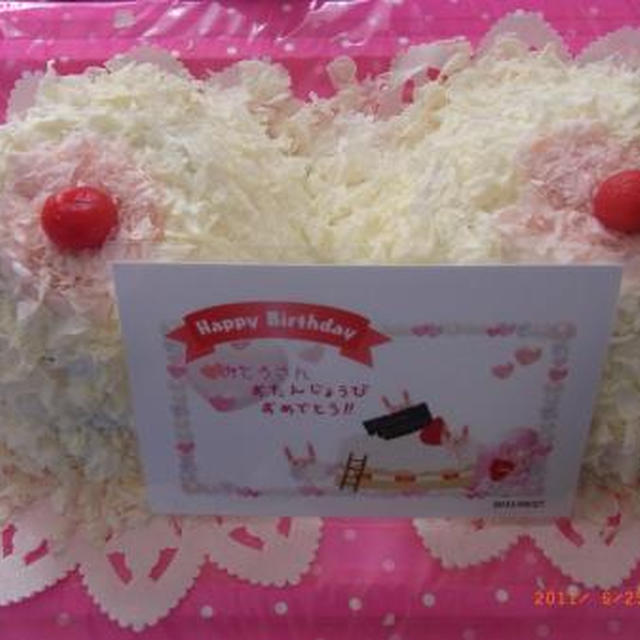 本日はＧカップ?おっぱいケーキ