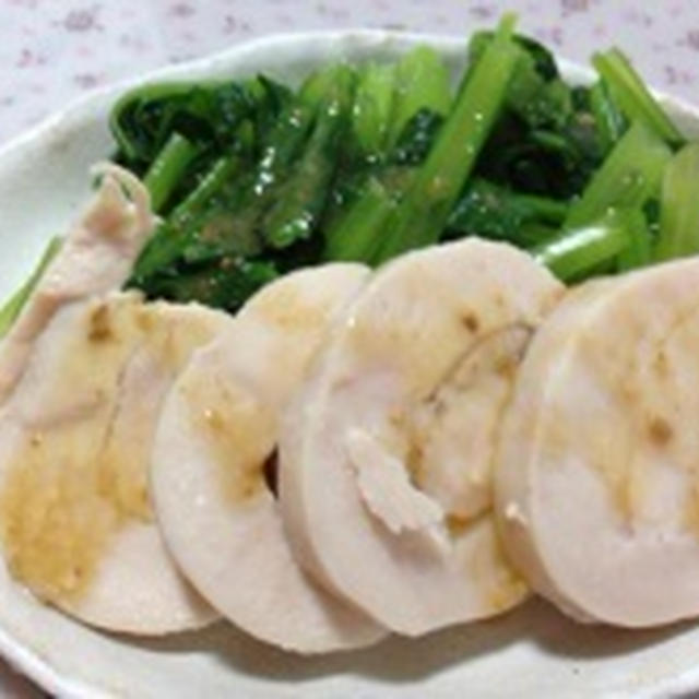 塩麹で、鶏ハム！