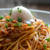 そぼろ温玉のせナポリタン♪早ゆでパスタモニター