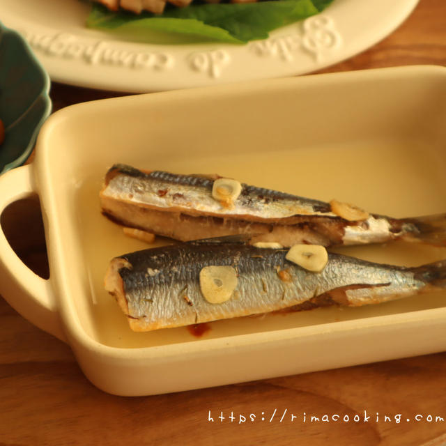 【レシピ】鰯のオイル煮