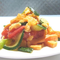 ふわとろ　美味しい高野豆腐と野菜炒め