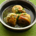 冷凍した白菜で、焼き白菜ロール