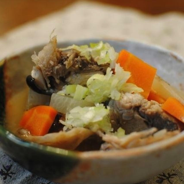 ＊ヒガシマルうどんスープの素であら汁＊