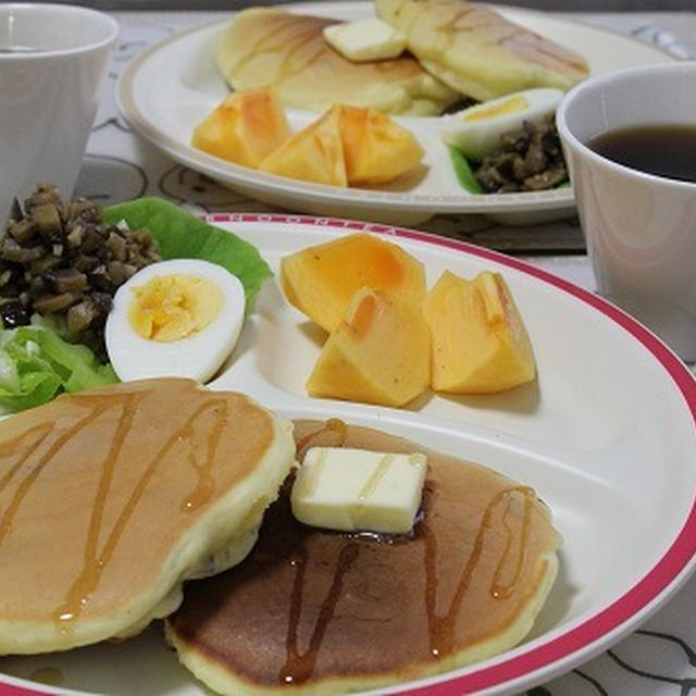 さつまいものホットケーキ