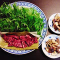 ミックス茸のペペロン炒め☆水菜がおいしいハリハリ鍋♪☆♪☆♪