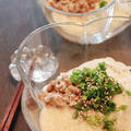 醤油麹で納豆山かけ素麺と6月16日は麦とろの日。 by ゆりぽむさん