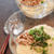 醤油麹で納豆山かけ素麺と6月16日は麦とろの日。