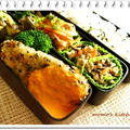 【鰆の胡麻パン粉焼き　パプリカソース〜先日のお弁当】 by momoさん