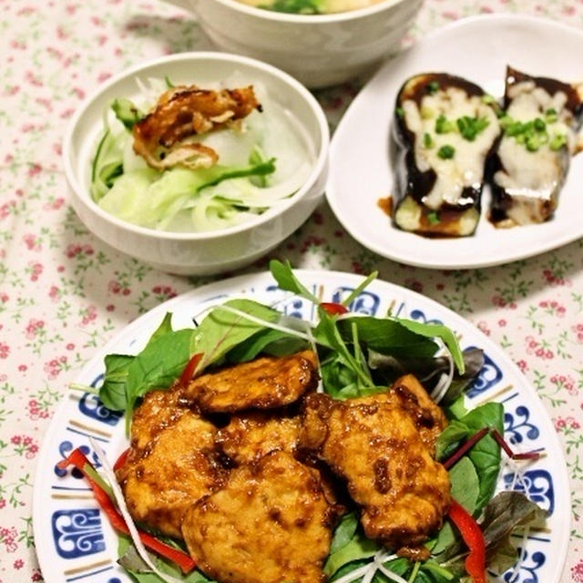 鶏肉の衣焼き広東ソース