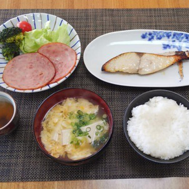 鰆の味噌漬けなど焼いただけの１６日の兼用ごはん☆手抜きごはんのご紹介♪☆♪☆♪