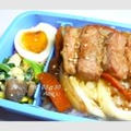 ０３３０☆お子さま・・豚バラのっけ弁当♪