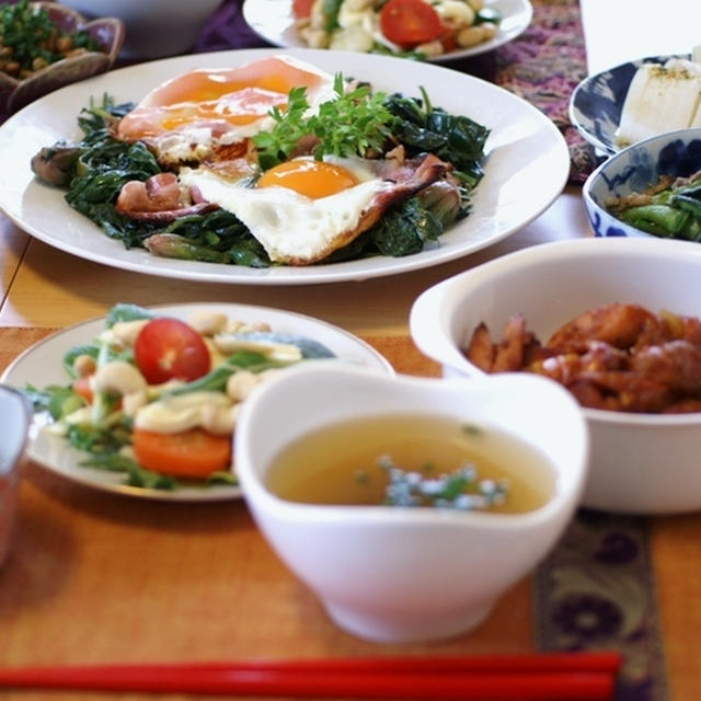 【【４月１０日の朝ご飯】【靖国神社散策】【９日晩は外食でした。】