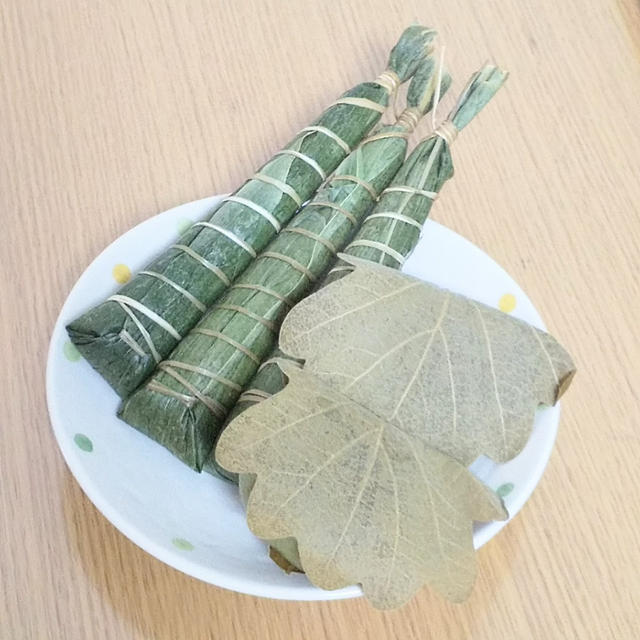 【端午の節句☆おやつは粽と柏餅だよ！】