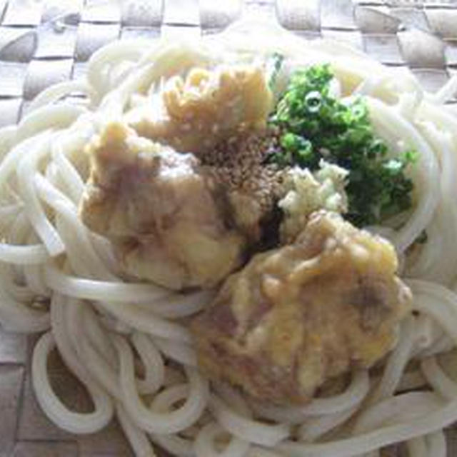 とり天ぶっかけ