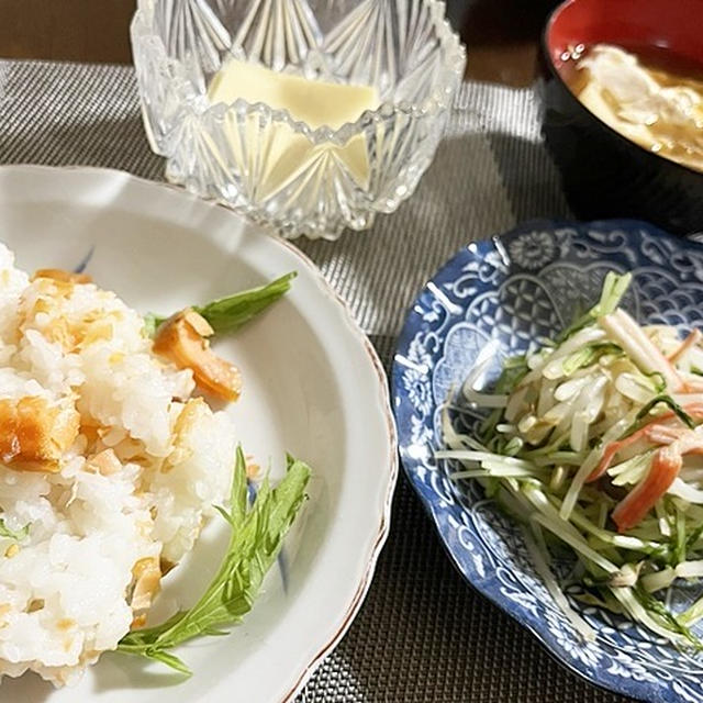 またやられた～。ﾟﾟ（泣´Д`）ﾟﾟ。＆鮭のチラシ寿司