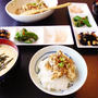 豆腐と鯖缶そぼろ