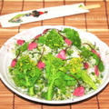 桜摘みは時間との戦いだった!? 春を食べよう♪菜の花と桜のご飯 by kitten遊びさん