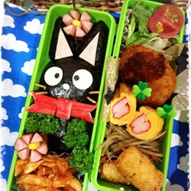 どんなに当たられようとも（笑）　～中学女子キャラ弁当♥～