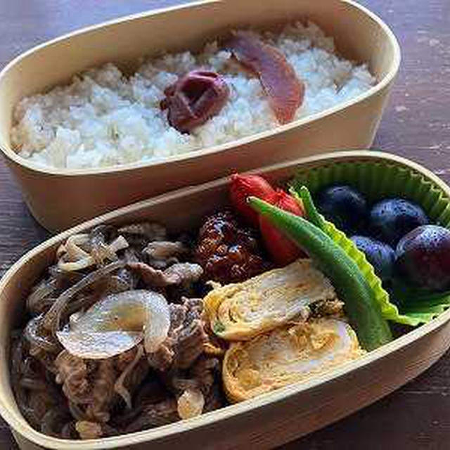 すき煮弁当