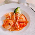 お鍋一つで作る♪簡単「海老と舞茸のトマトスープパスタ」 by Ayaさん