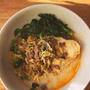 ファイティーン！な卵焼きx菊芋と肉味噌の坦々麺