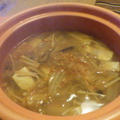 キムチ豆腐スープ　あったまります♪