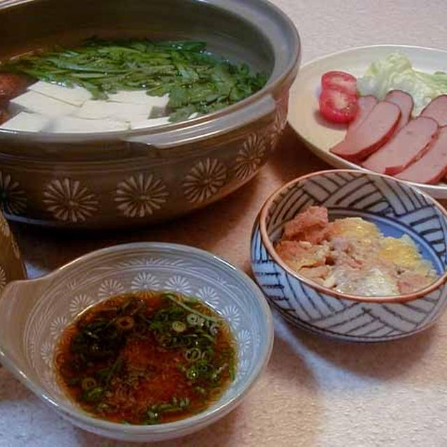 鯛の真子の卵とじ 湯豆腐 By みなづきさん レシピブログ 料理ブログのレシピ満載