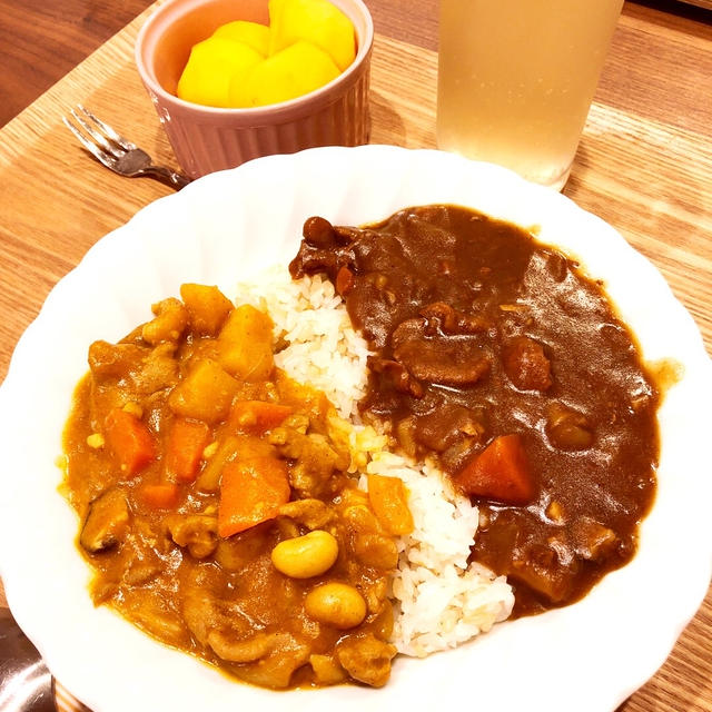 こくまろバターチキンカレー&濃いとろけるカレー