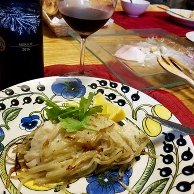 魚のポテト包み焼き・・・はまだ試作中